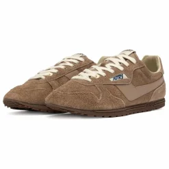 Basket Windspin Low Suède et Cuir | Marron clair