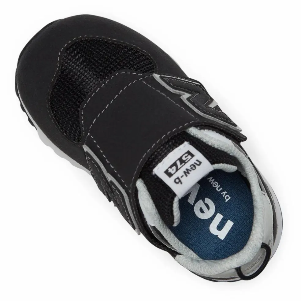 Baskets 574 New-B Scratchs | Noir
