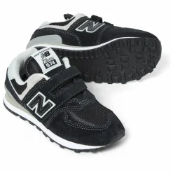 Baskets 574 Scratchs | Noir