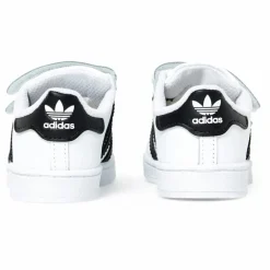 Baskets 3 Scratchs Superstar | Blanc