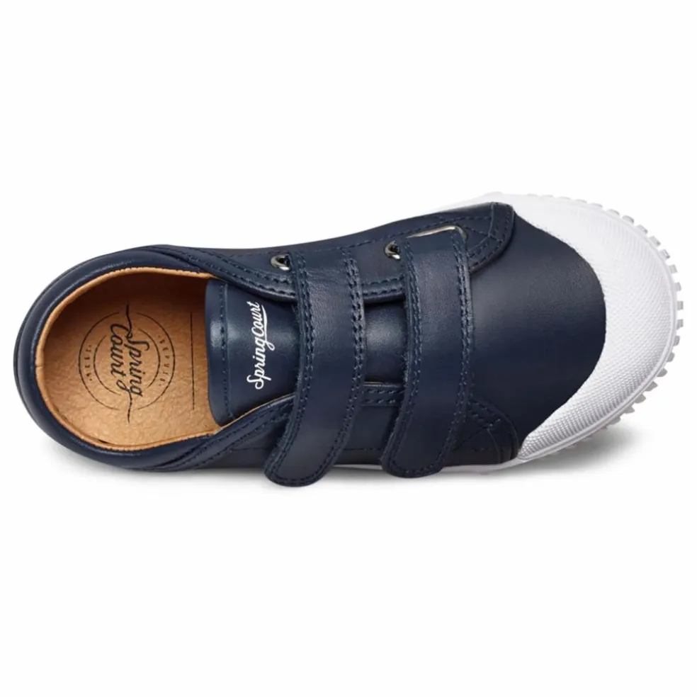 Baskets Basses Scratchs G2 Nappa | Bleu marine