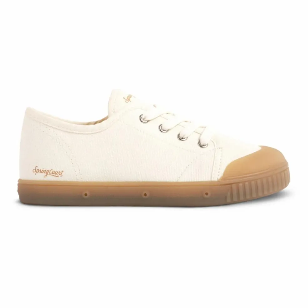 Baskets Basses Zip G2 Heavy Canvas | Blanc cassé