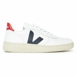 Baskets Cuir V-10 | Bleu marine