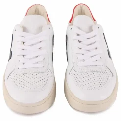 Baskets Cuir V-10 | Bleu marine