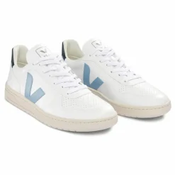 Baskets Cuir V-10 CWL | Bleu ciel