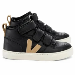 Baskets Cuir V-10 Mid | Noir