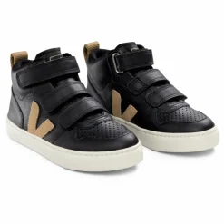 Baskets Cuir V-10 Mid | Noir
