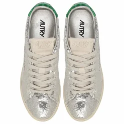 Baskets Dallas Low Paillettes | Argenté