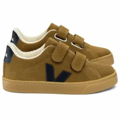 Baskets Esplar Scratchs Suede Fourrées | Camel