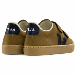 Baskets Esplar Scratchs Suede Fourrées | Camel