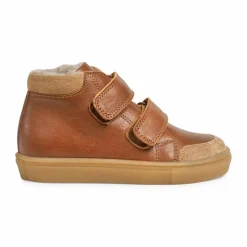 Baskets Fourrées 2 Scratchs Toasty | Cognac