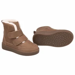 Baskets Fourrées Scratchs Clenn | Marron