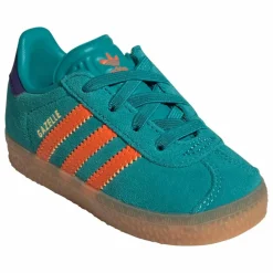 Baskets Gazelle Lacets Elastiqués | Vert