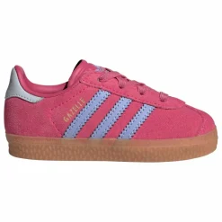 Baskets Gazelle Lacets Elastiqués | Rose