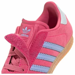 Baskets Gazelle Lacets Elastiqués | Rose