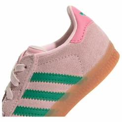 Baskets Gazelle Lacets Elastiqués | Rose pâle