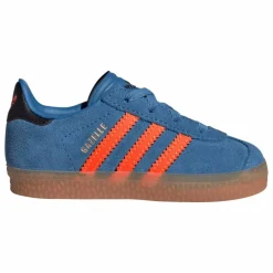 Baskets Gazelle Lacets Elastiqués | Bleu