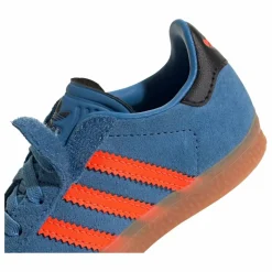 Baskets Gazelle Lacets Elastiqués | Bleu