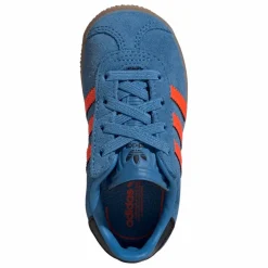 Baskets Gazelle Lacets Elastiqués | Bleu