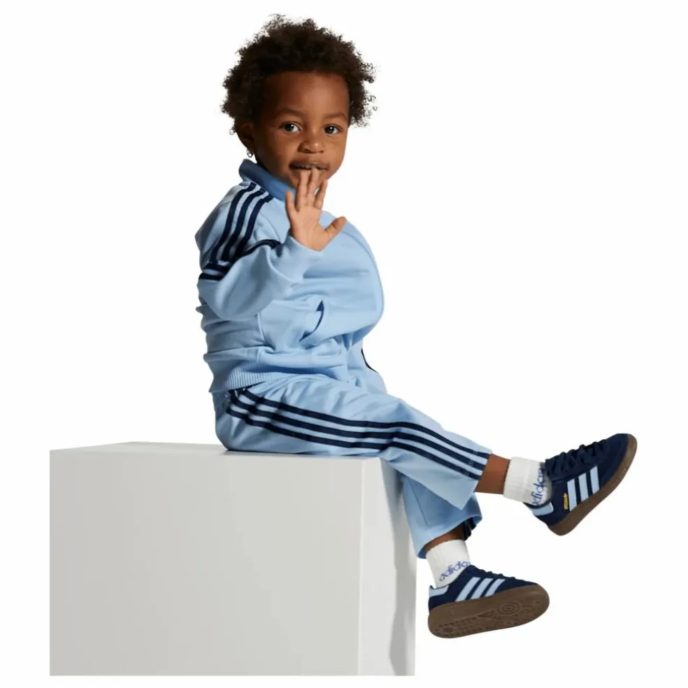 Baskets Handball Spezial Lacets Elastiqués | Bleu marine