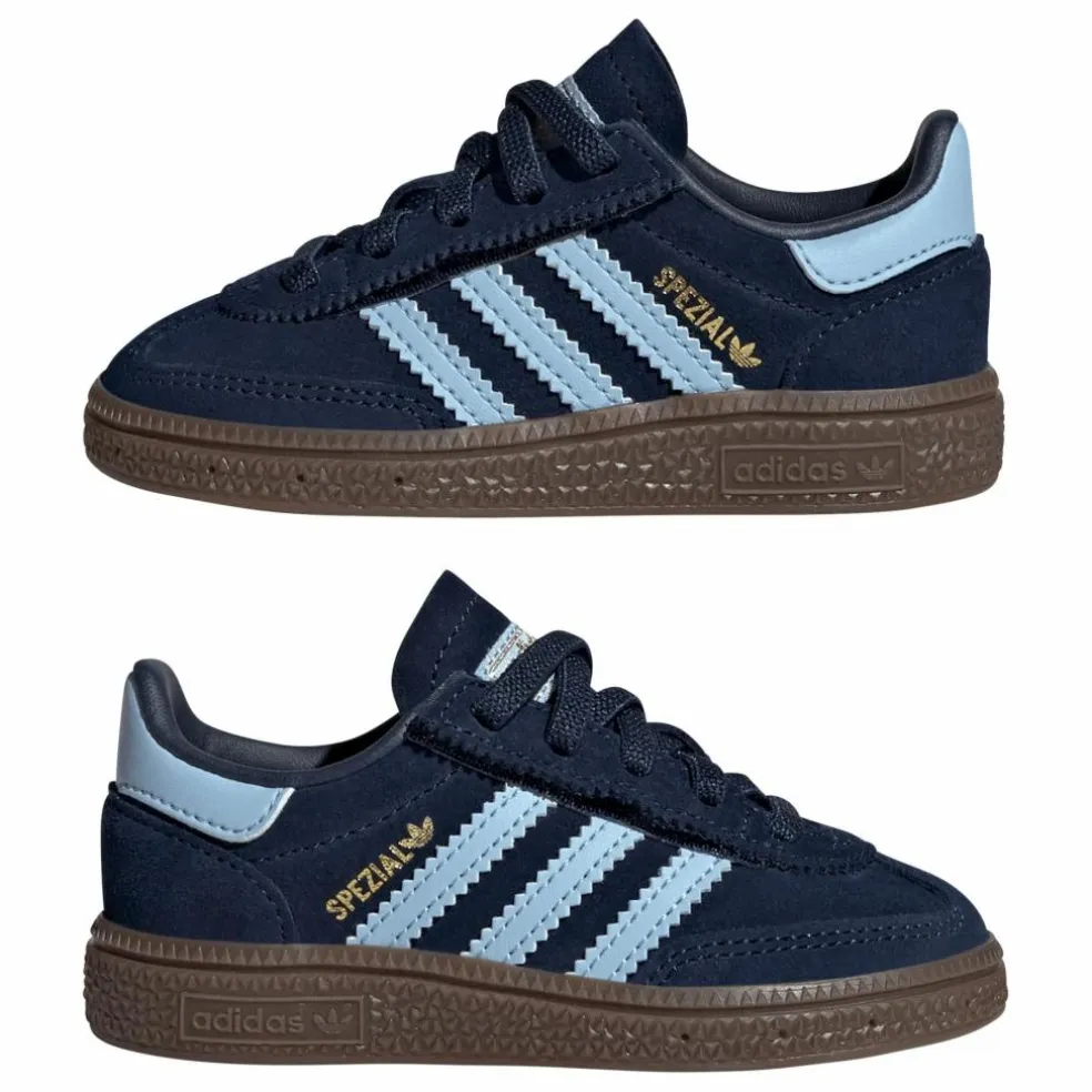 Baskets Handball Spezial Lacets Elastiqués | Bleu marine