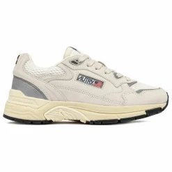 Baskets Hyperway Low Suède | Blanc