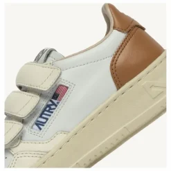 Baskets Kids Kidstripes Low Cuir | Marron