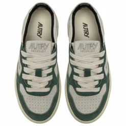 Baskets Kids Medalist Low Bicolores Suède | Vert foncé