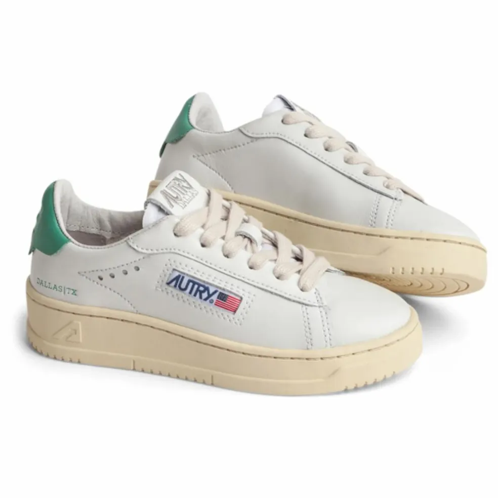 Baskets Kids Medalist Low Cuir | Vert