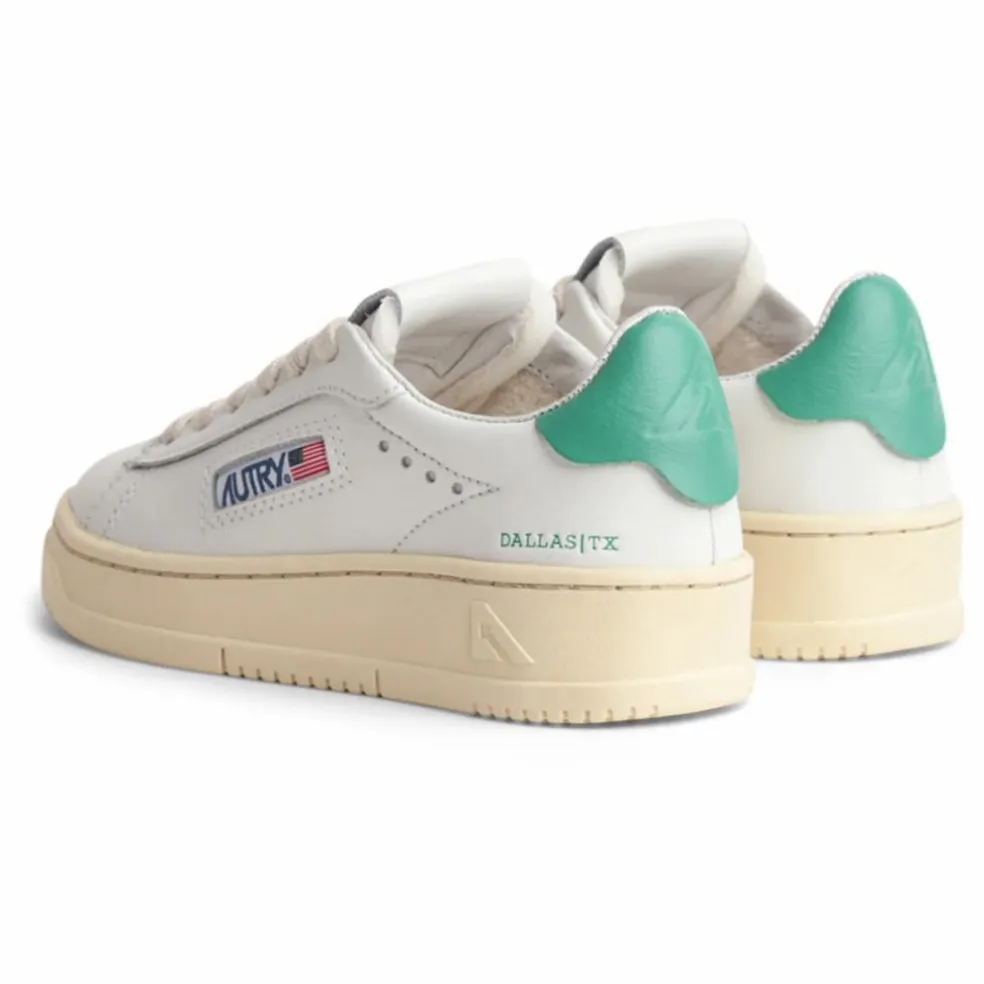 Baskets Kids Medalist Low Cuir | Vert