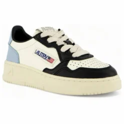 Baskets Kids Medalist Low Cuir Bicolore | Bleu
