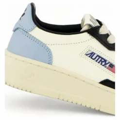 Baskets Kids Medalist Low Cuir Bicolore | Bleu