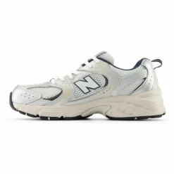 Baskets Lacets 530 | Blanc satiné