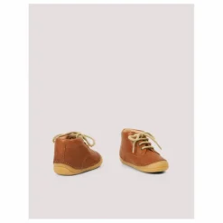 Baskets Lacets Bootie | Cognac