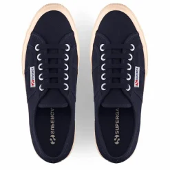 Baskets Lacets Coton | Bleu marine