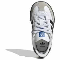 Baskets Lacets Elastiqués Samba | Blanc