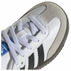 Baskets Lacets Elastiqués Samba | Blanc