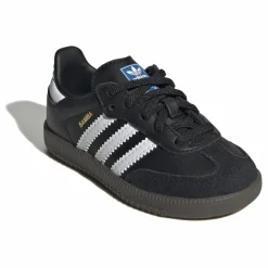Baskets Lacets Elastiqués Samba | Noir