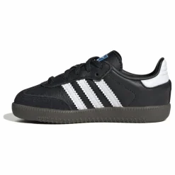 Baskets Lacets Elastiqués Samba | Noir
