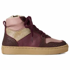 Baskets Lacets Mountain | Aubergine