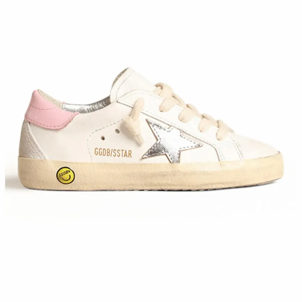 Baskets Lacets Super-Star | Rose