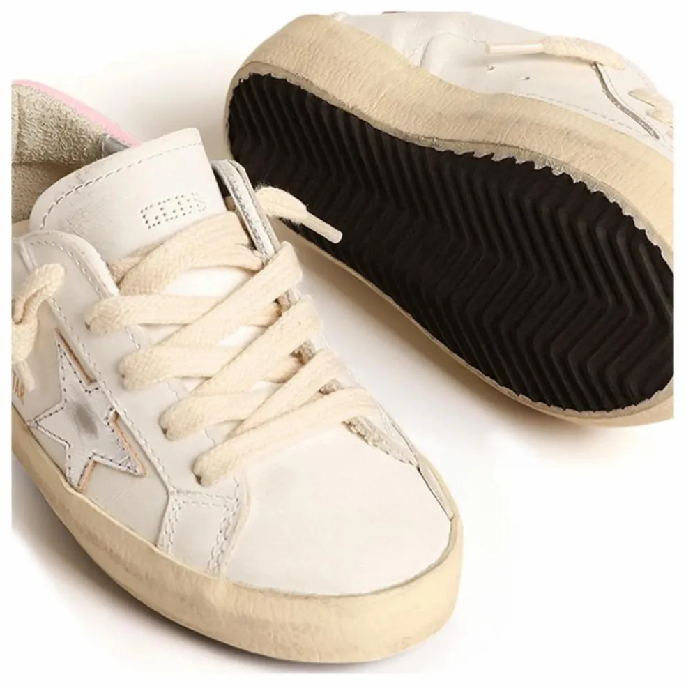Baskets Lacets Super-Star | Rose