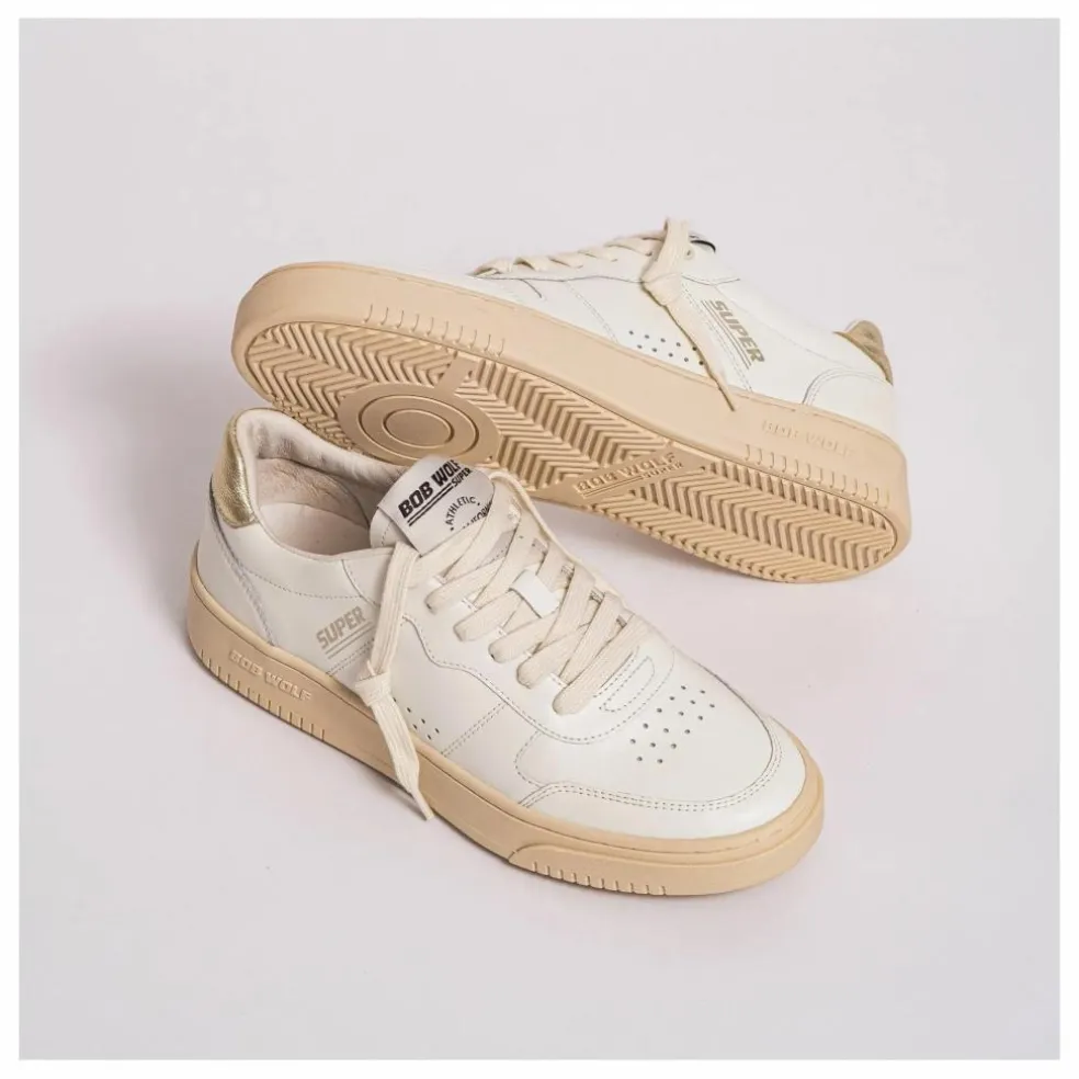 Baskets Legacy '76 Cuir | Doré