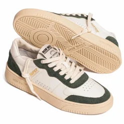 Baskets Legacy '76 Cuir et Suède | Vert foncé