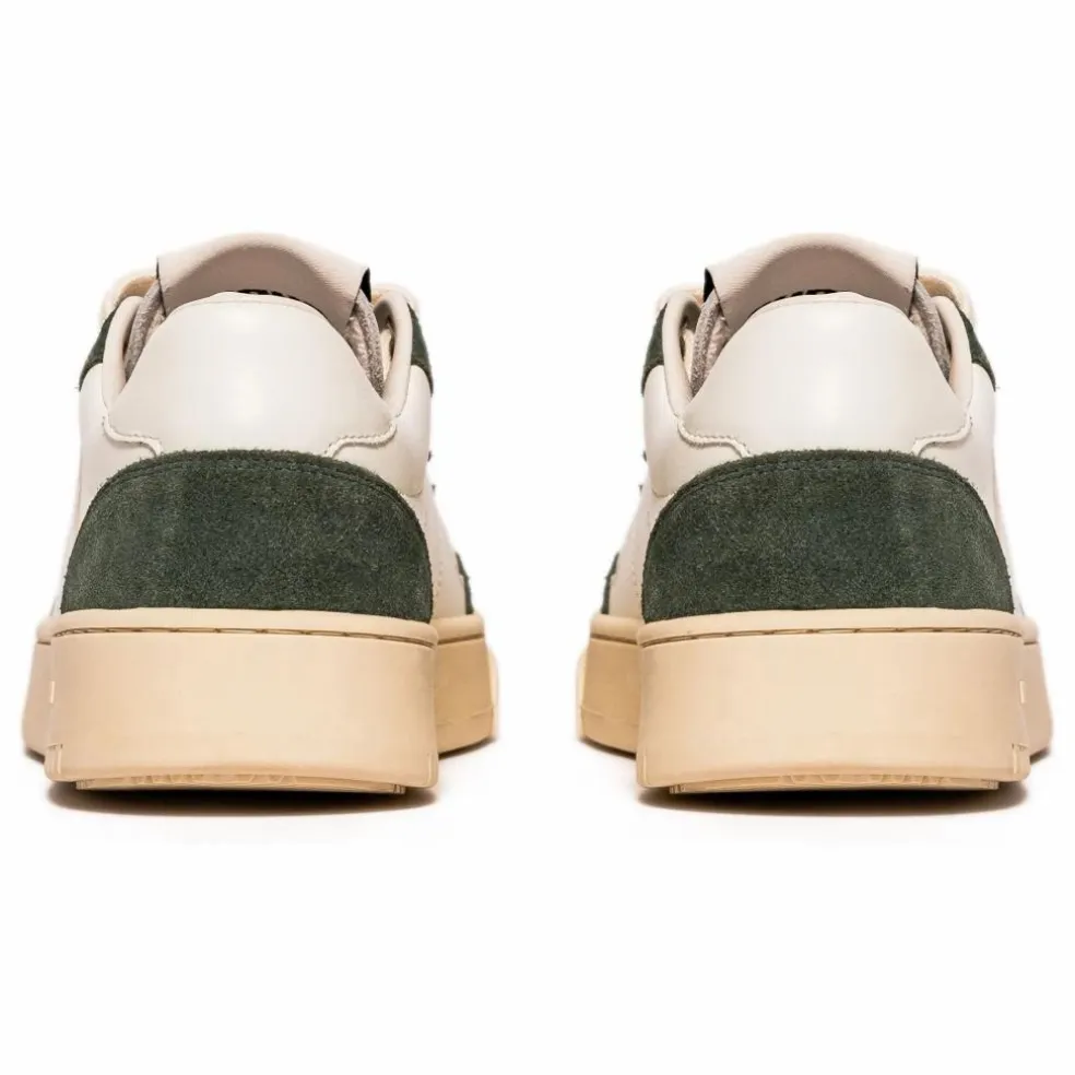 Baskets Legacy '76 Cuir et Suède | Vert foncé