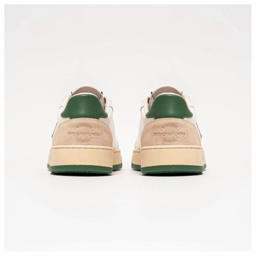 Baskets Legacy Cuir et Suède | Vert