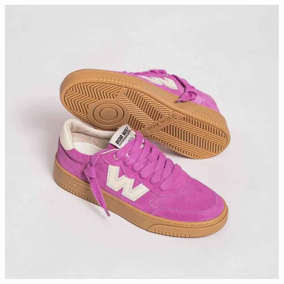 Baskets Legacy Suède | Violet