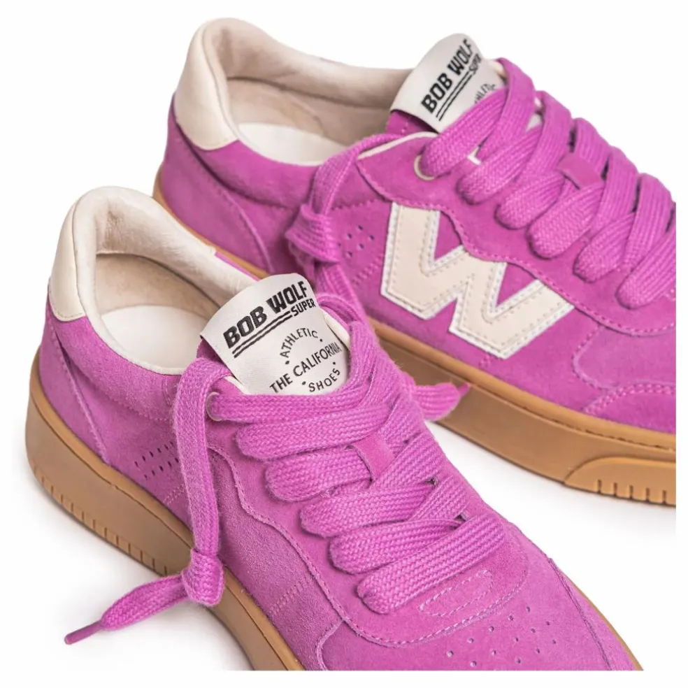 Baskets Legacy Suède | Violet