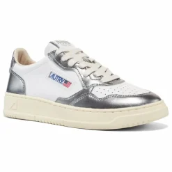 Baskets Medalist Low Cuir Bicolore | Gris anthracite