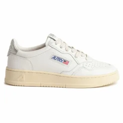 Baskets Medalist Low Cuir | Argenté